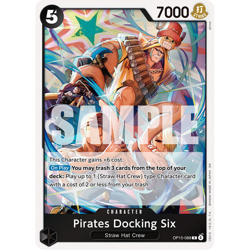 OPCG [OP15-088 R] Pirates Docking Six