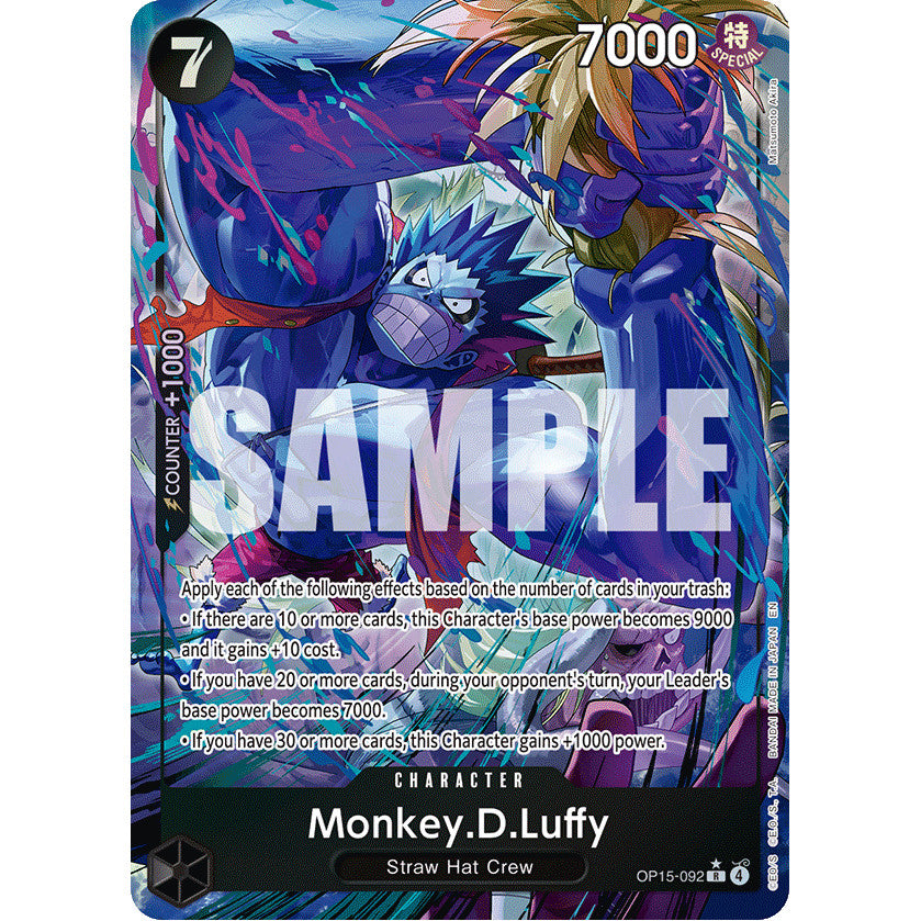 OPCG [OP15-092 R] Monkey.D.Luffy (Alternate Art)