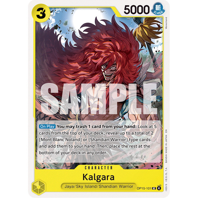 OPCG [OP15-101 UC] Kalgara