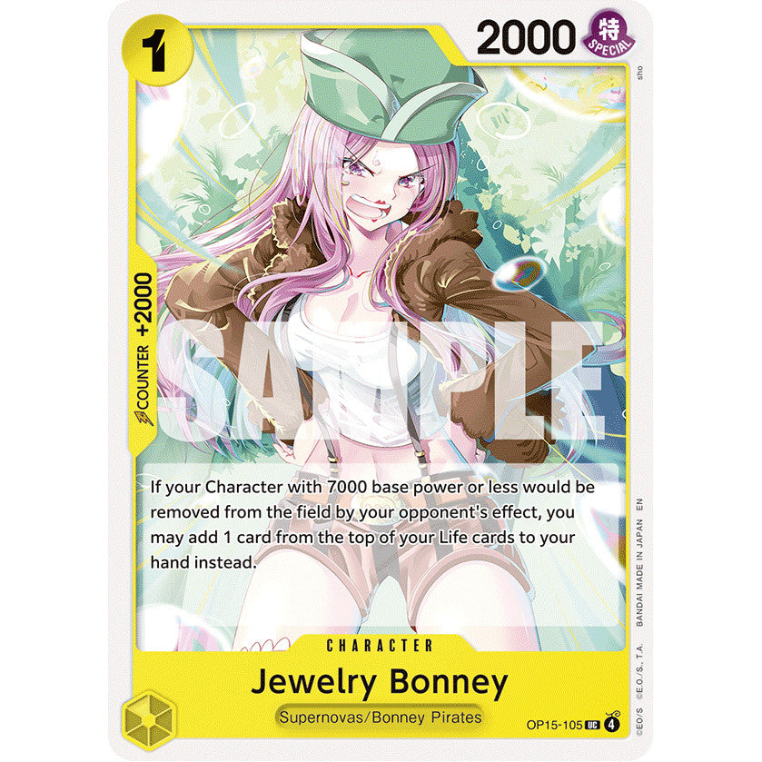 OPCG [OP15-105 UC] Jewelry Bonney