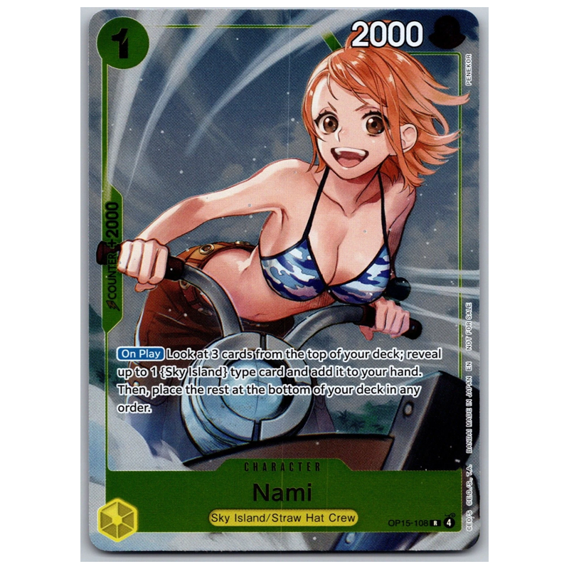OPCG [OP15-108 R] Nami (Dash Pack)