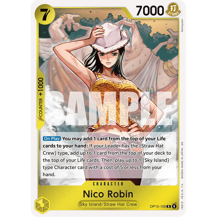 OPCG [OP15-109 R] Nico Robin
