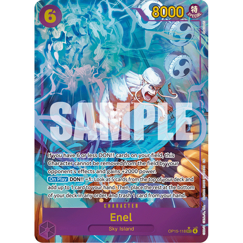 OPCG [OP15-118 SEC] Enel (Alternate Art)