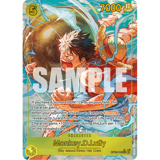 OPCG [OP15-119 SEC] Monkey.D.Luffy (Alternate Art)
