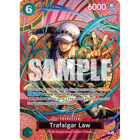 OPCG [OP15-OP13-031 R] Trafalgar Law (SP)