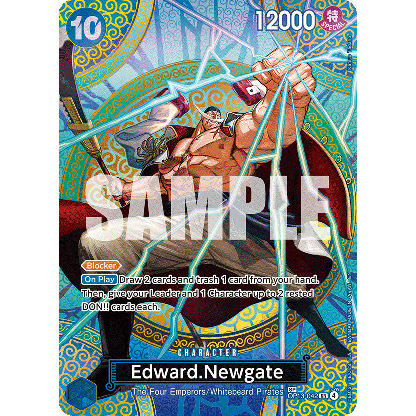 OPCG [OP15-OP13-042 SR] Edward.Newgate (SP)
