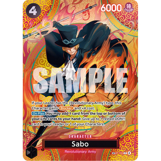 OPCG [P-105 PR] Sabo (SP)