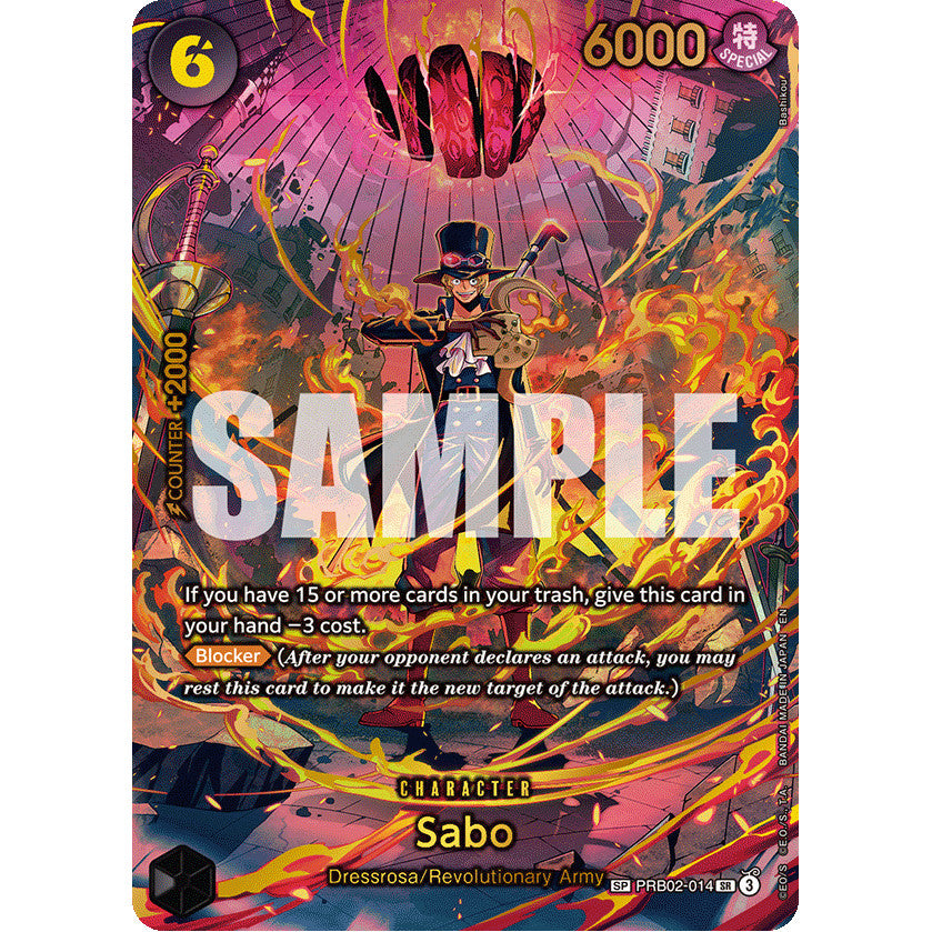 OPCG [OP15-PRB02-014 SR] Sabo (SP)