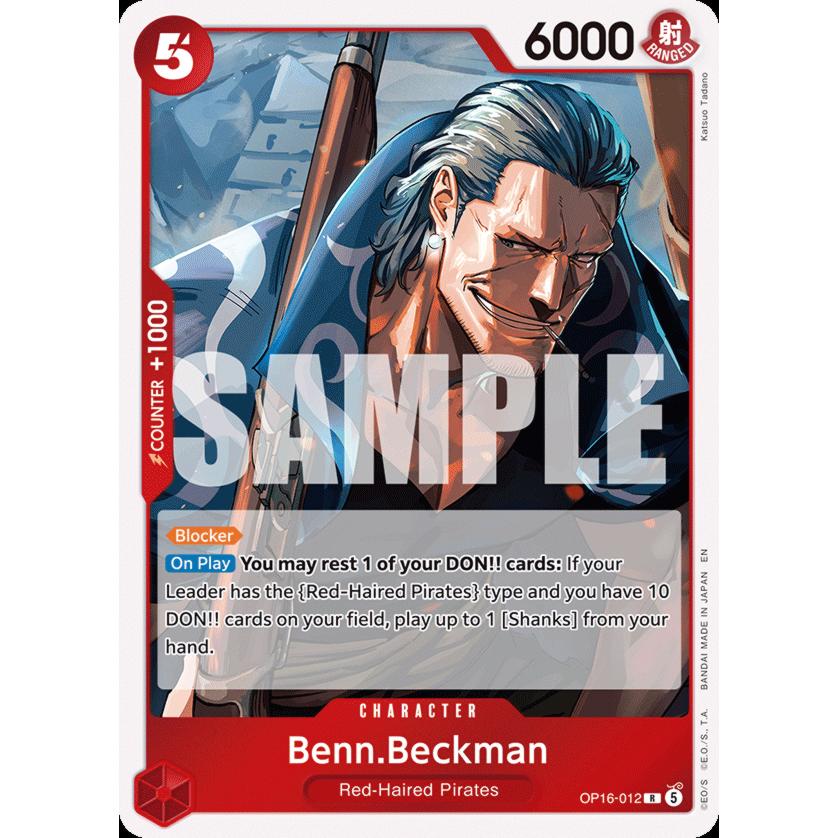 OPCG [OP16-012 R] Benn.Beckman