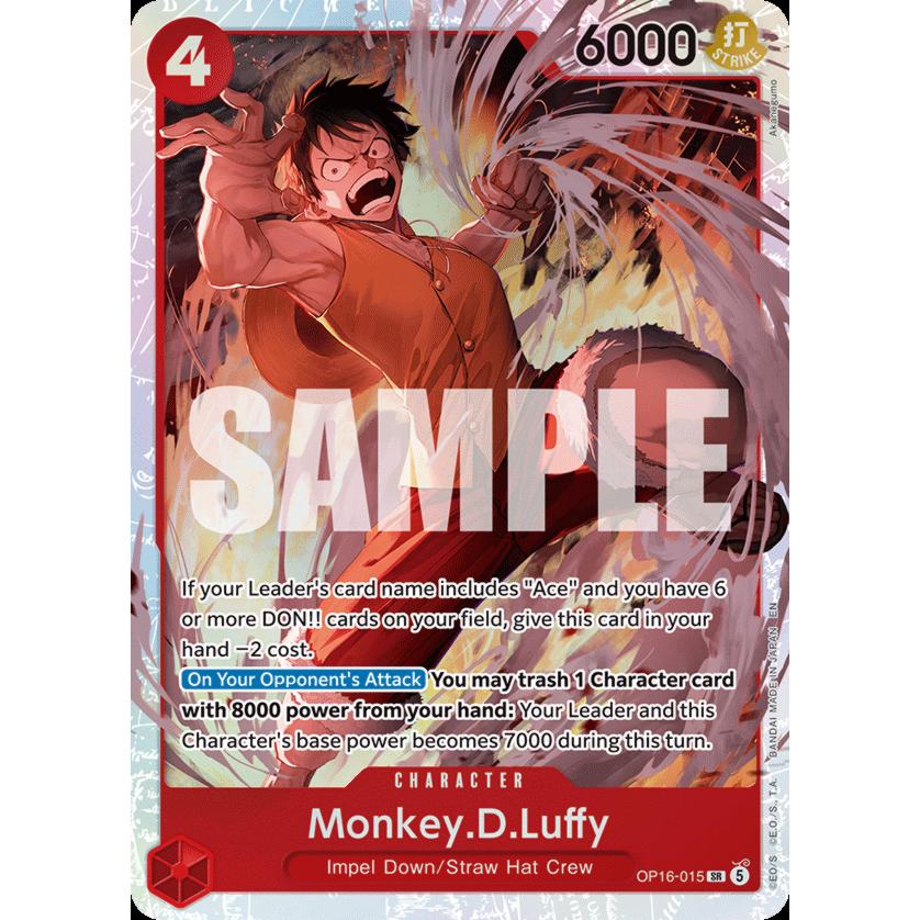 OPCG [OP16-015 SR] Monkey.D.Luffy