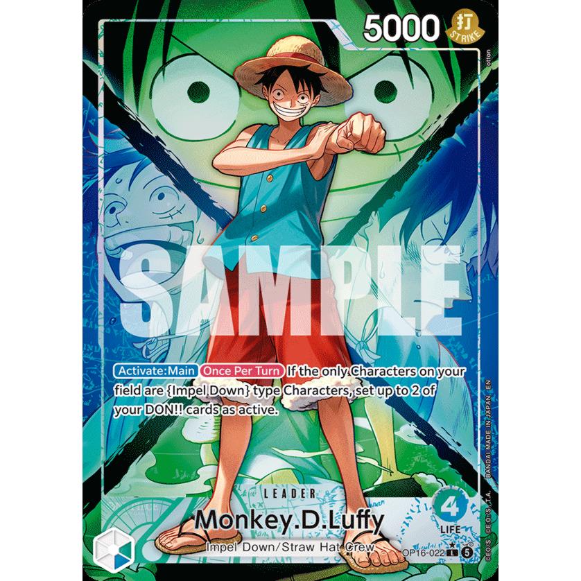 OPCG [OP16-022 L] Monkey.D.Luffy (Alternate Art)