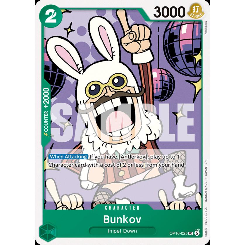 OPCG [OP16-025 UC] Bunkov