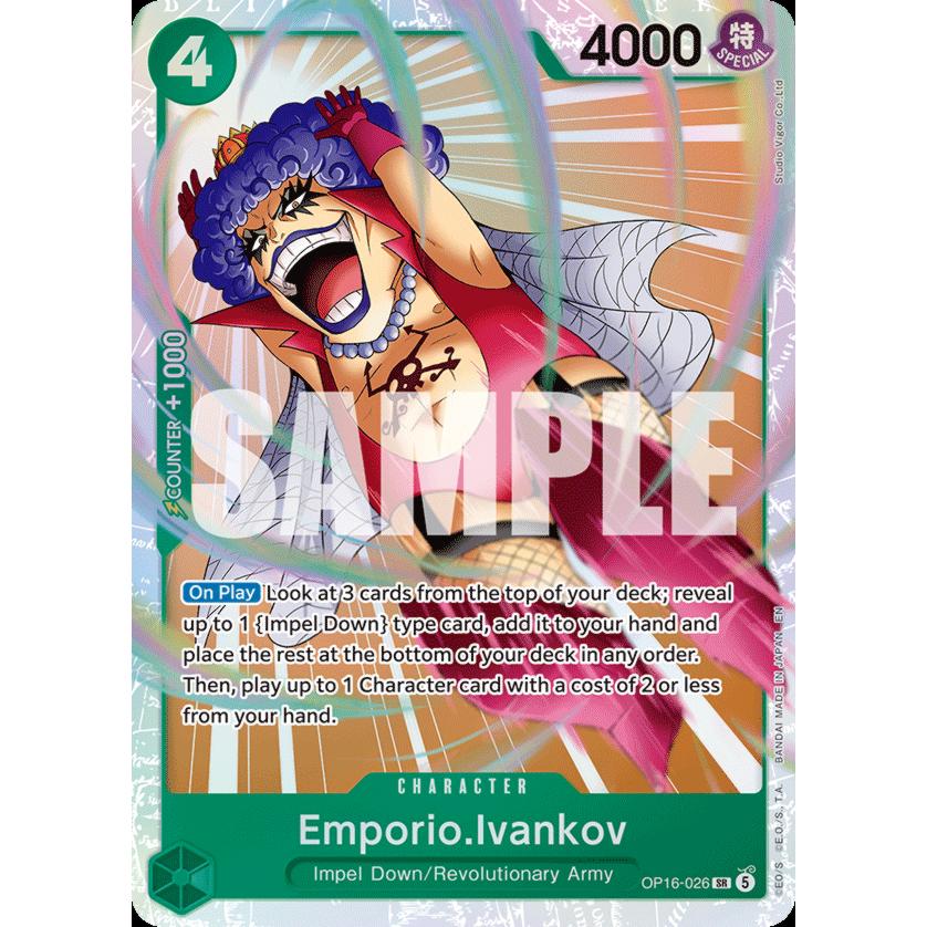 OPCG [OP16-026 SR] Emporio.Ivankov
