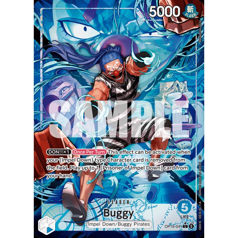 OPCG [OP16-041 L] Buggy (Alternate Art)
