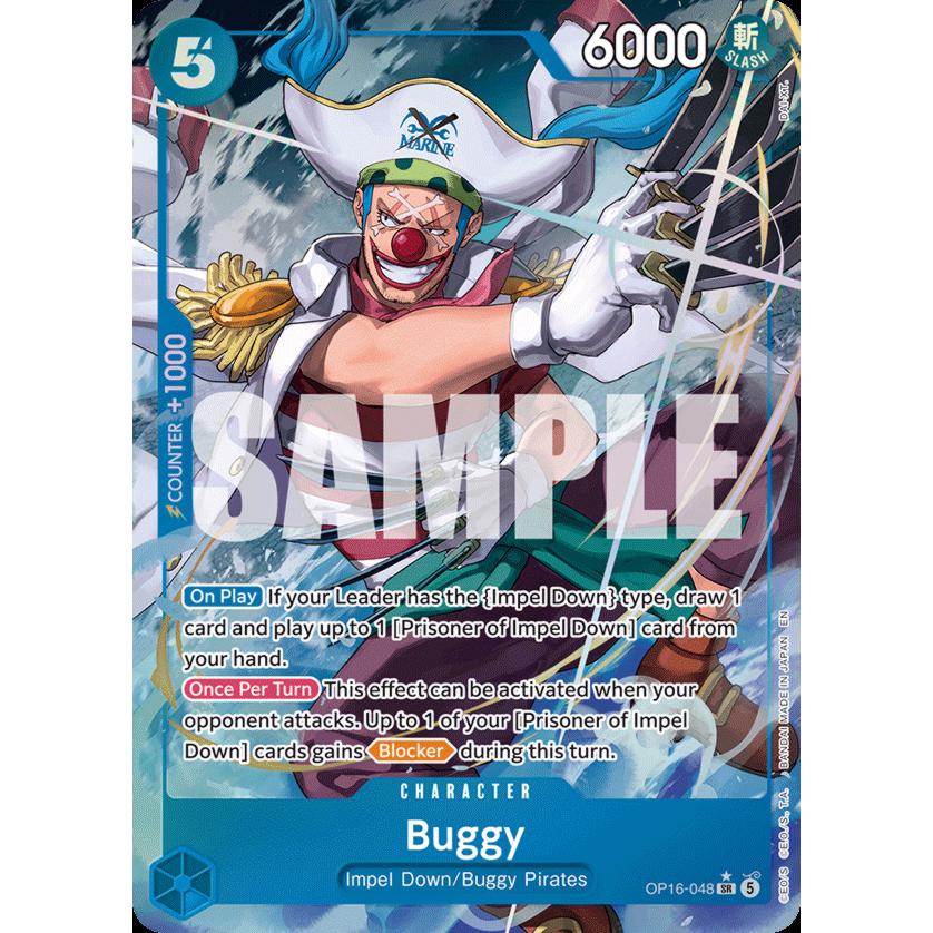 OPCG [OP16-048 SR] Buggy (048) (Alternate Art)