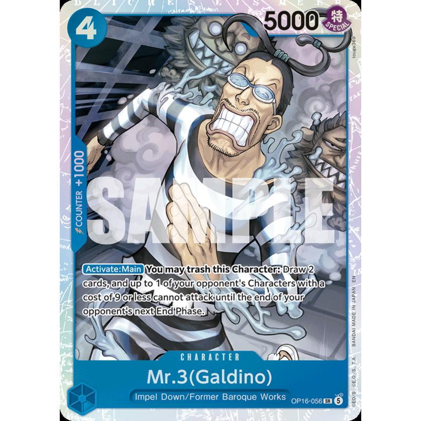 OPCG [OP16-056 SR] Mr.3(Galdino)