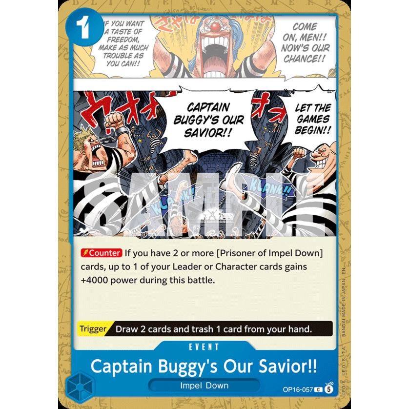 OPCG [OP16-057 C] Captain Buggy's Our Savior!!