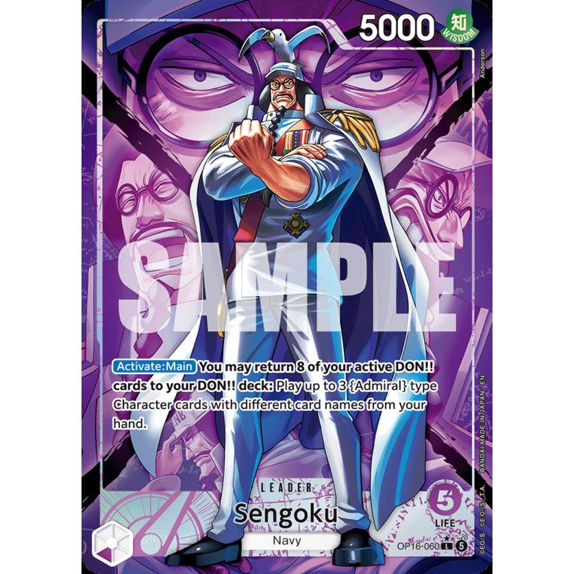 OPCG [OP16-060 L] Sengoku (Alternate Art)