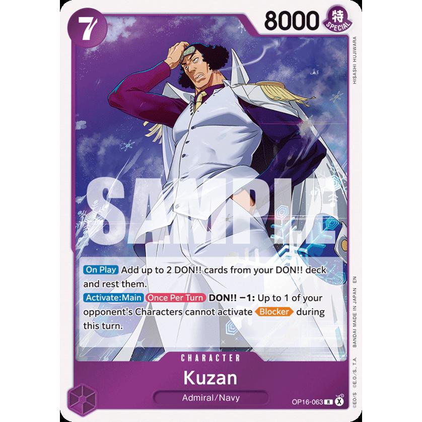 OPCG [OP16-063 R] Kuzan