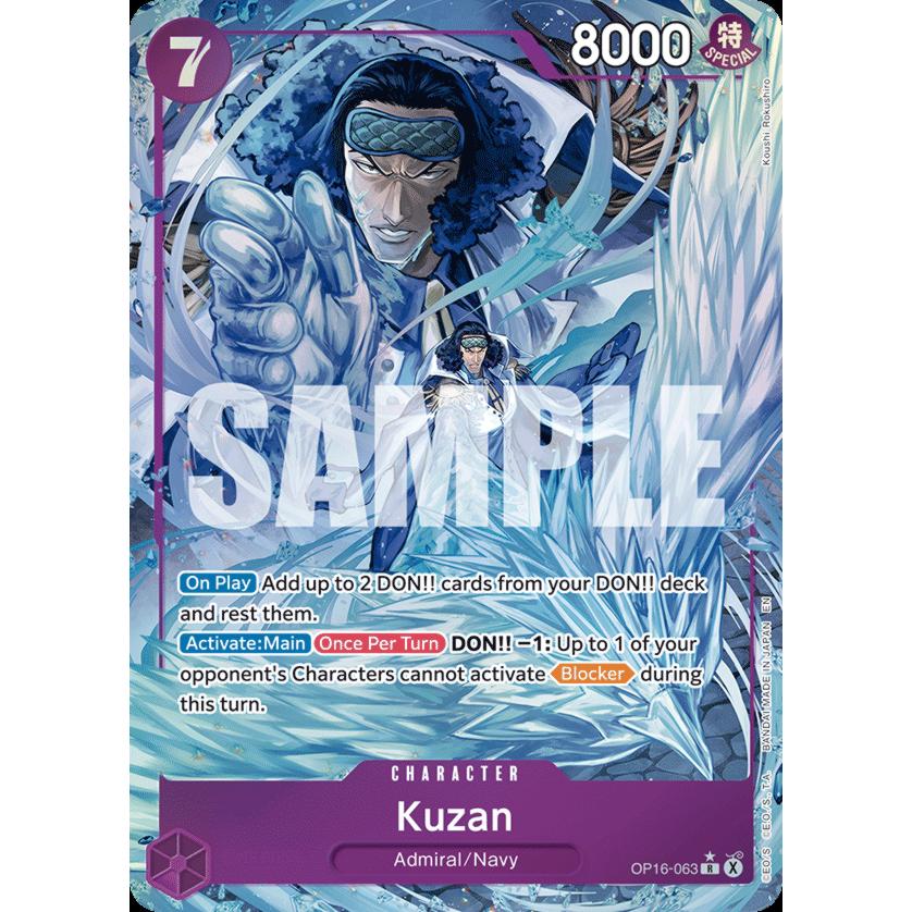 OPCG [OP16-063 R] Kuzan (Alternate Art)