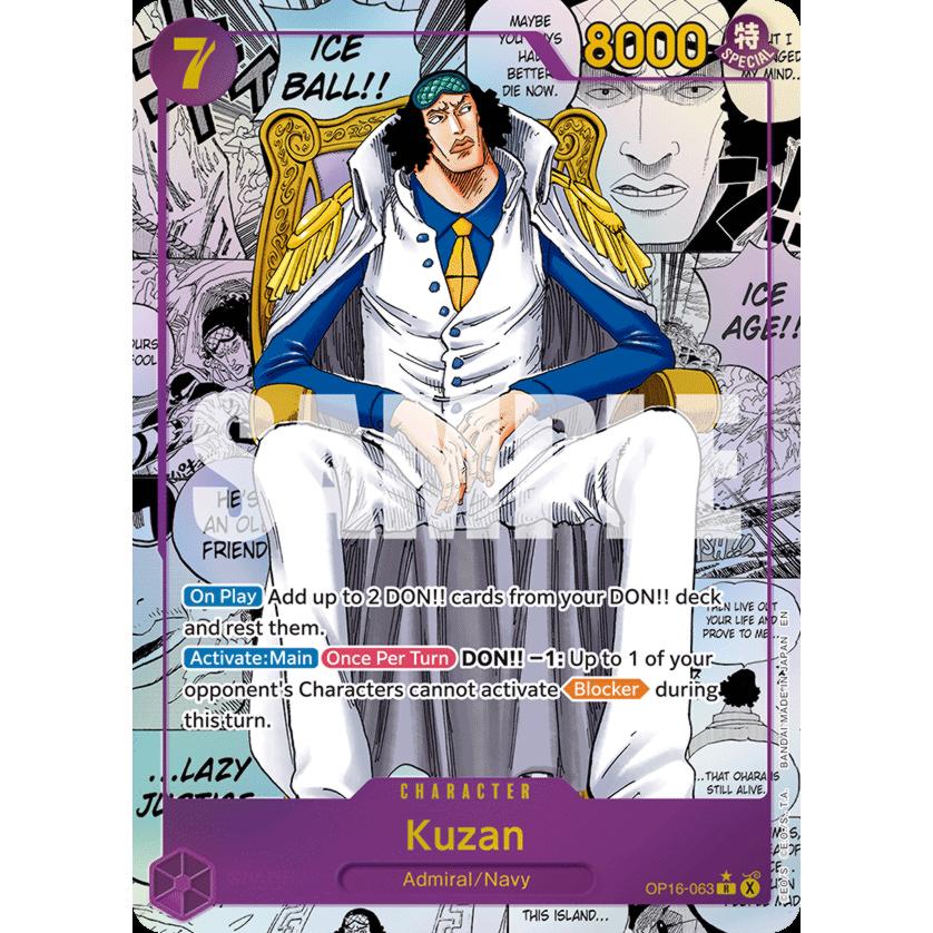 OPCG [OP16-063 R] Kuzan (Manga)