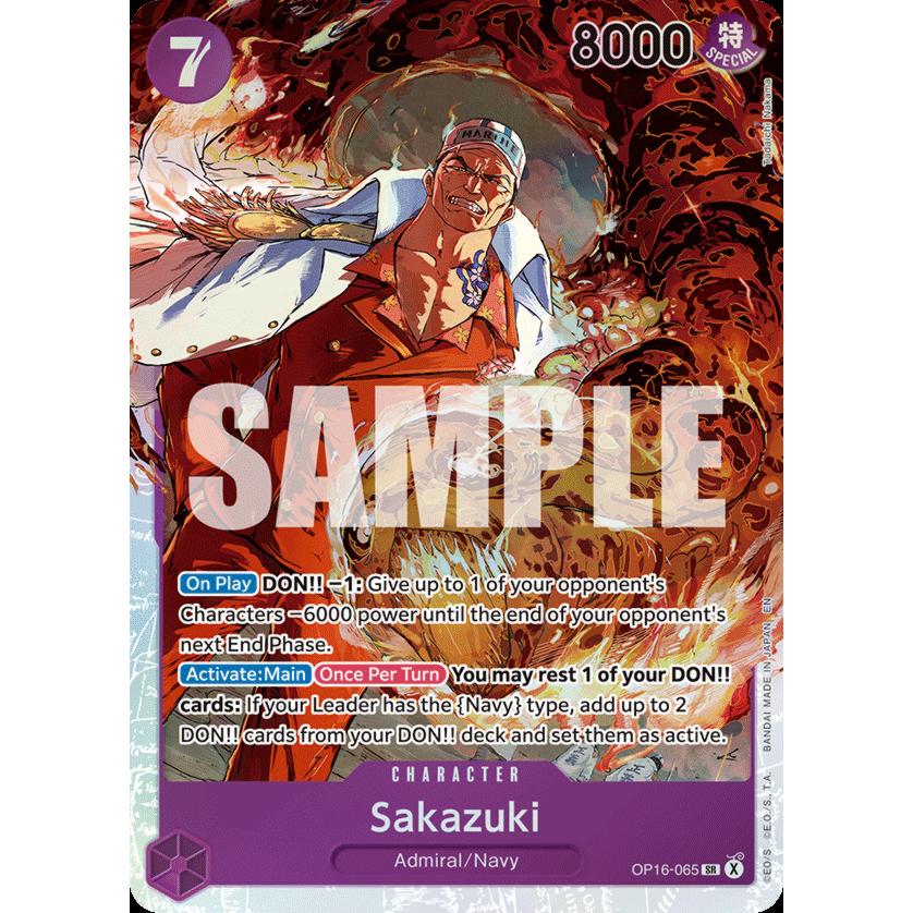 OPCG [OP16-065 SR] Sakazuki