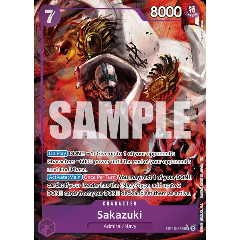 OPCG [OP16-065 SR] Sakazuki (Alternate Art)