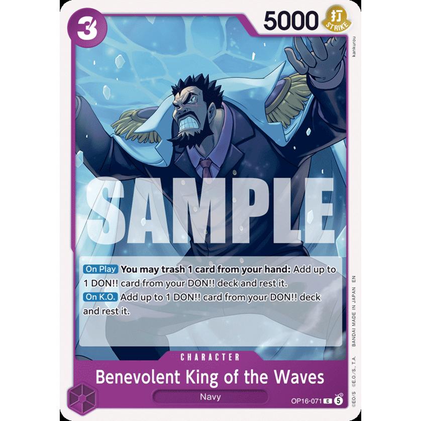 OPCG [OP16-071 C] Benevolent King of the Waves