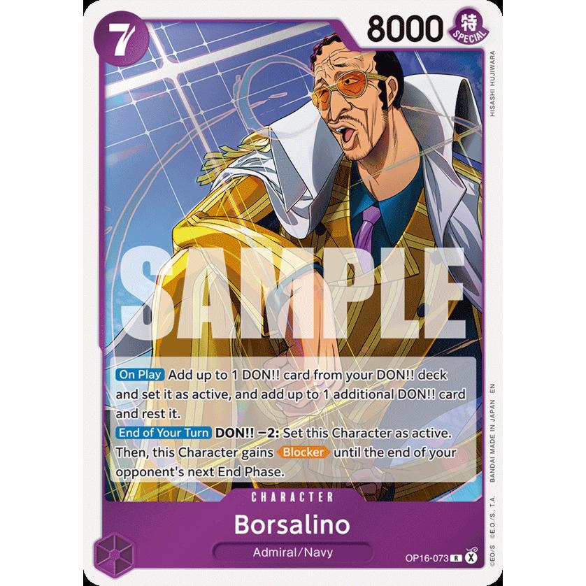 OPCG [OP16-073 R] Borsalino (Manga)
