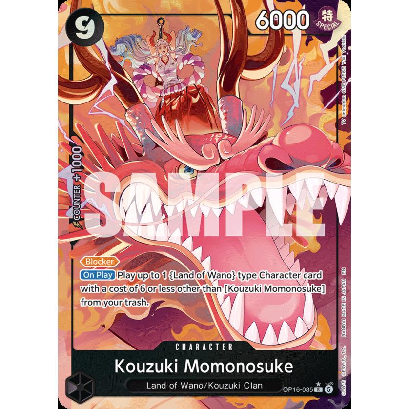 OPCG [OP16-085 R] Kouzuki Momonosuke (Alternate Art)