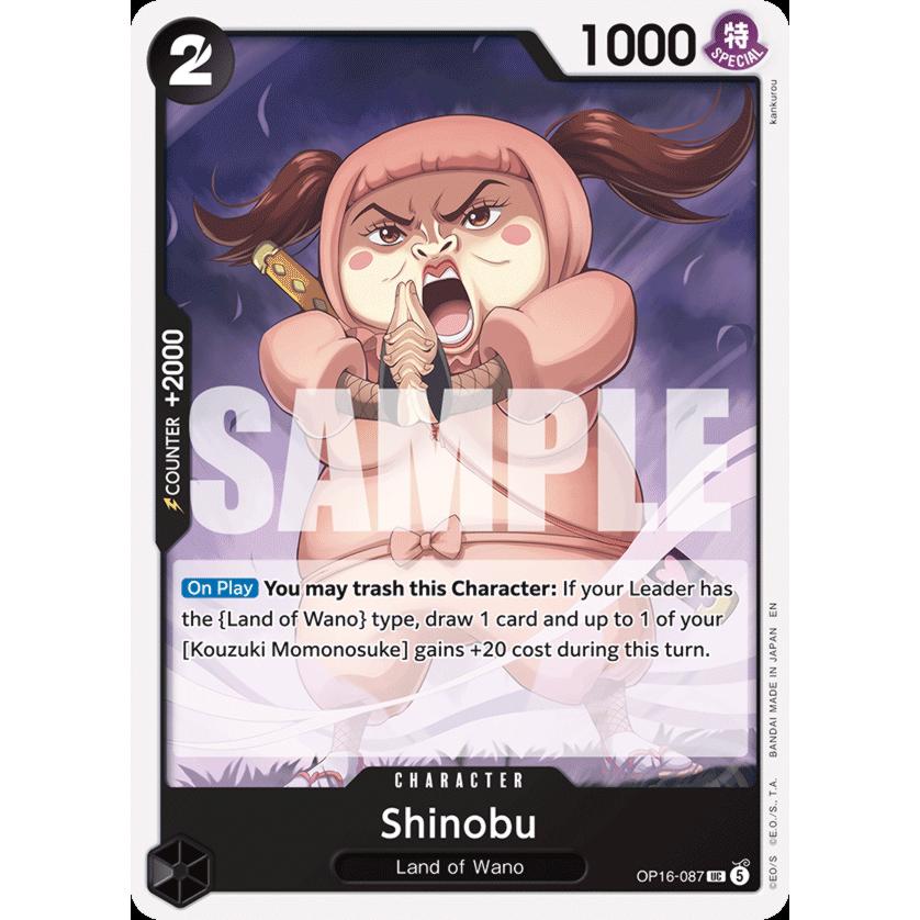 OPCG [OP16-087 UC] Shinobu