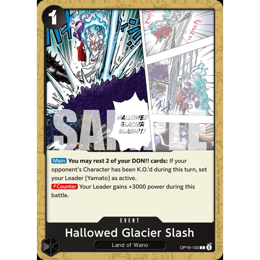 OPCG [OP16-100 C] Hallowed Glacier Slash