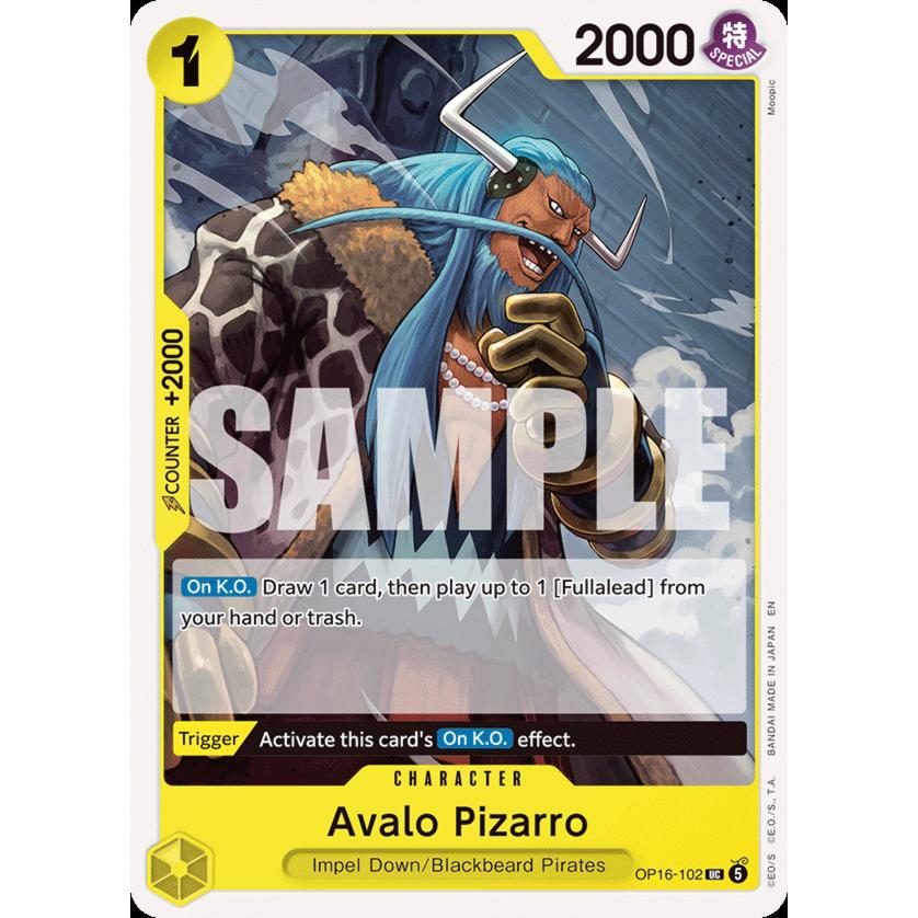 OPCG [OP16-102 UC] Avalo Pizarro