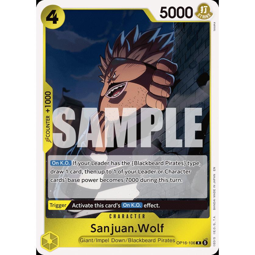 OPCG [OP16-106 R] Sanjuan.Wolf