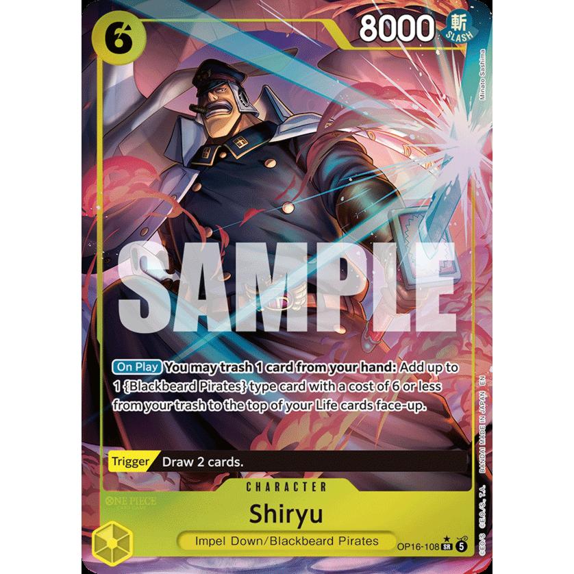 OPCG [OP16-108 SR] Shiryu (Full Art)