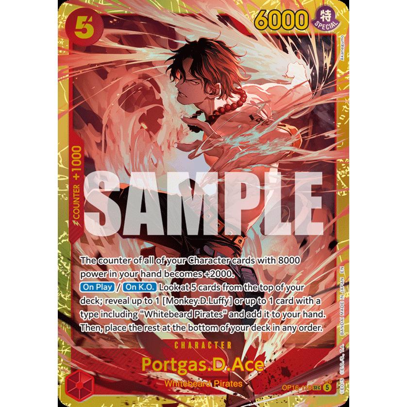 OPCG [OP16-118 SEC] Portgas.D.Ace