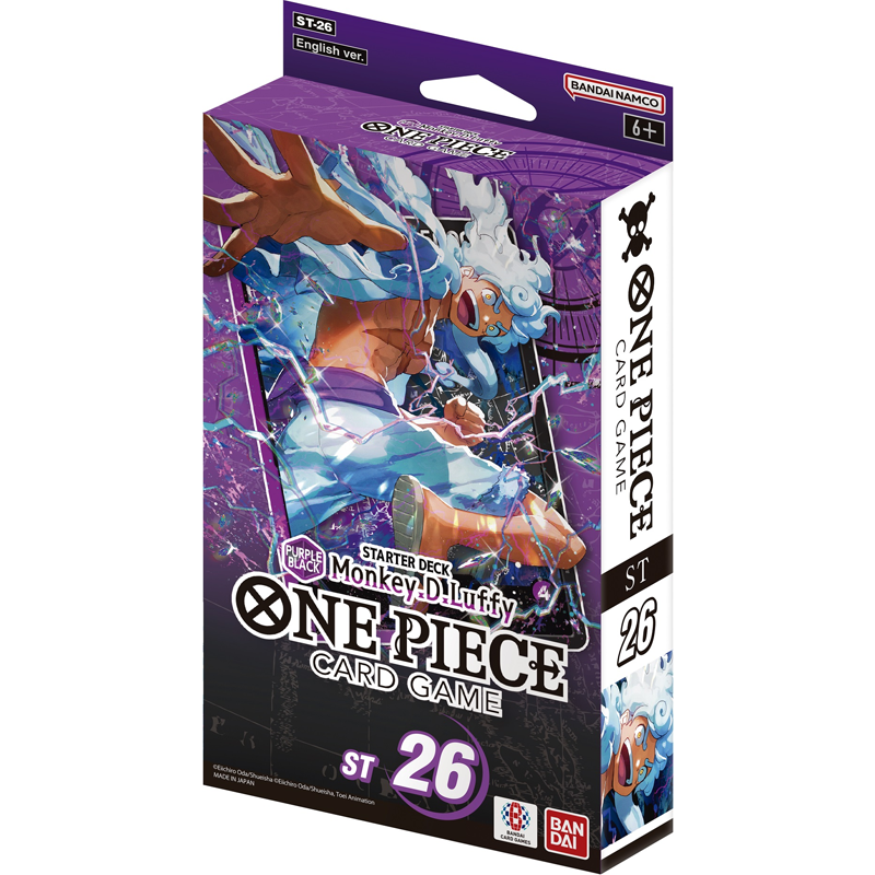 One Piece Card Game | ST26 Purple/Black Starter Deck Monkey.D.Luffy