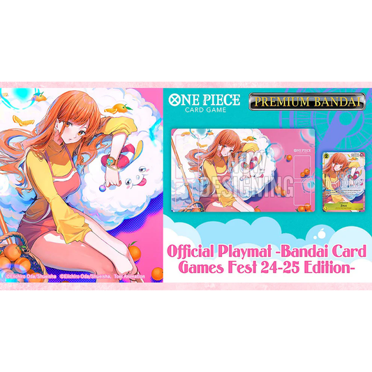 One Piece Card Game [PB] Official Playmat -Bandai Card Games Fest 24-25 English Edition (Zeus)