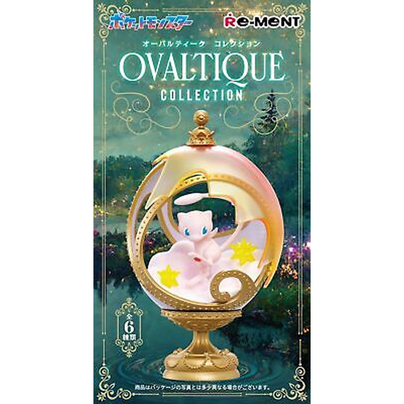 Re-Ment Pokemon Ovaltique Collection Display (Set of 6)