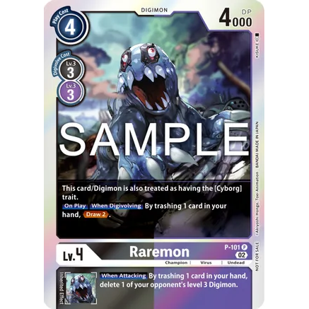 DCG [P-101 P] Raremon (Limited Card Set Ver 2)