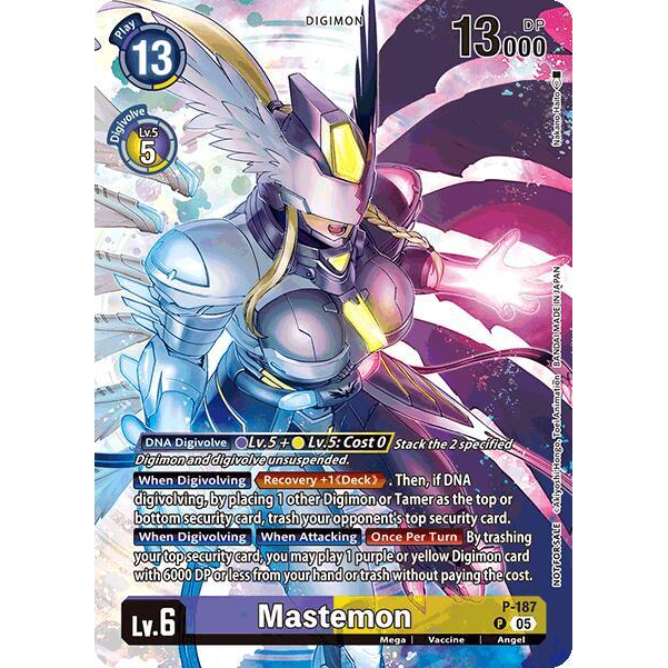 DCG [P-187 P] Mastemon (BT-21: Illustration Celebration Pack)