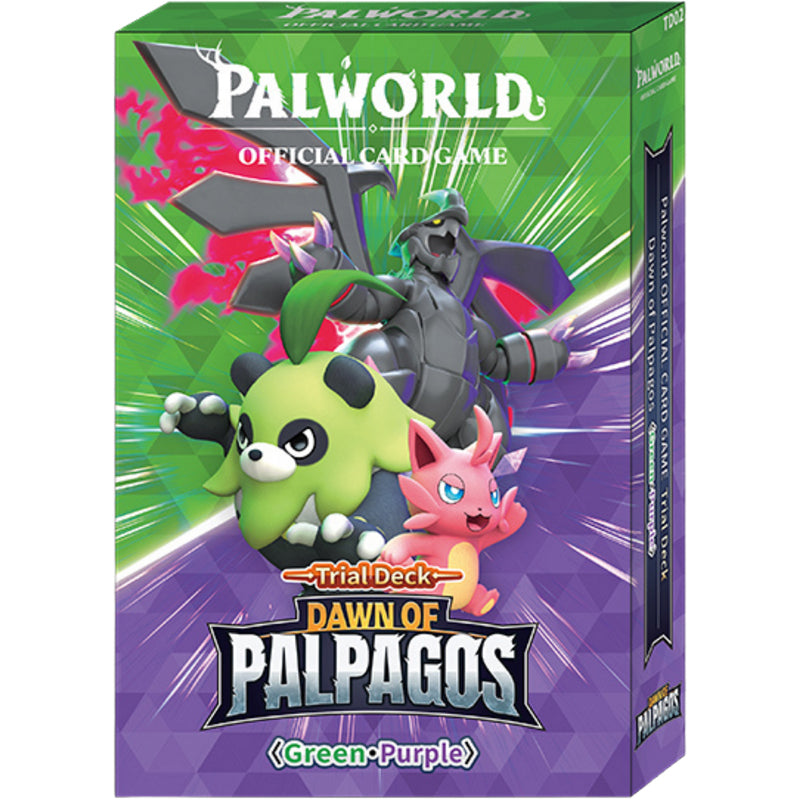 Palworld TCG - Dawn of Palpagos Trial Deck - Green/Purple *PRE-ORDER JUL 30*