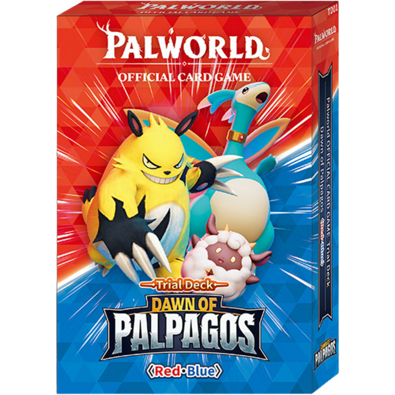 Palworld TCG - Dawn of Palpagos Trial Deck - Red/Blue *PRE-ORDER JUL 30*