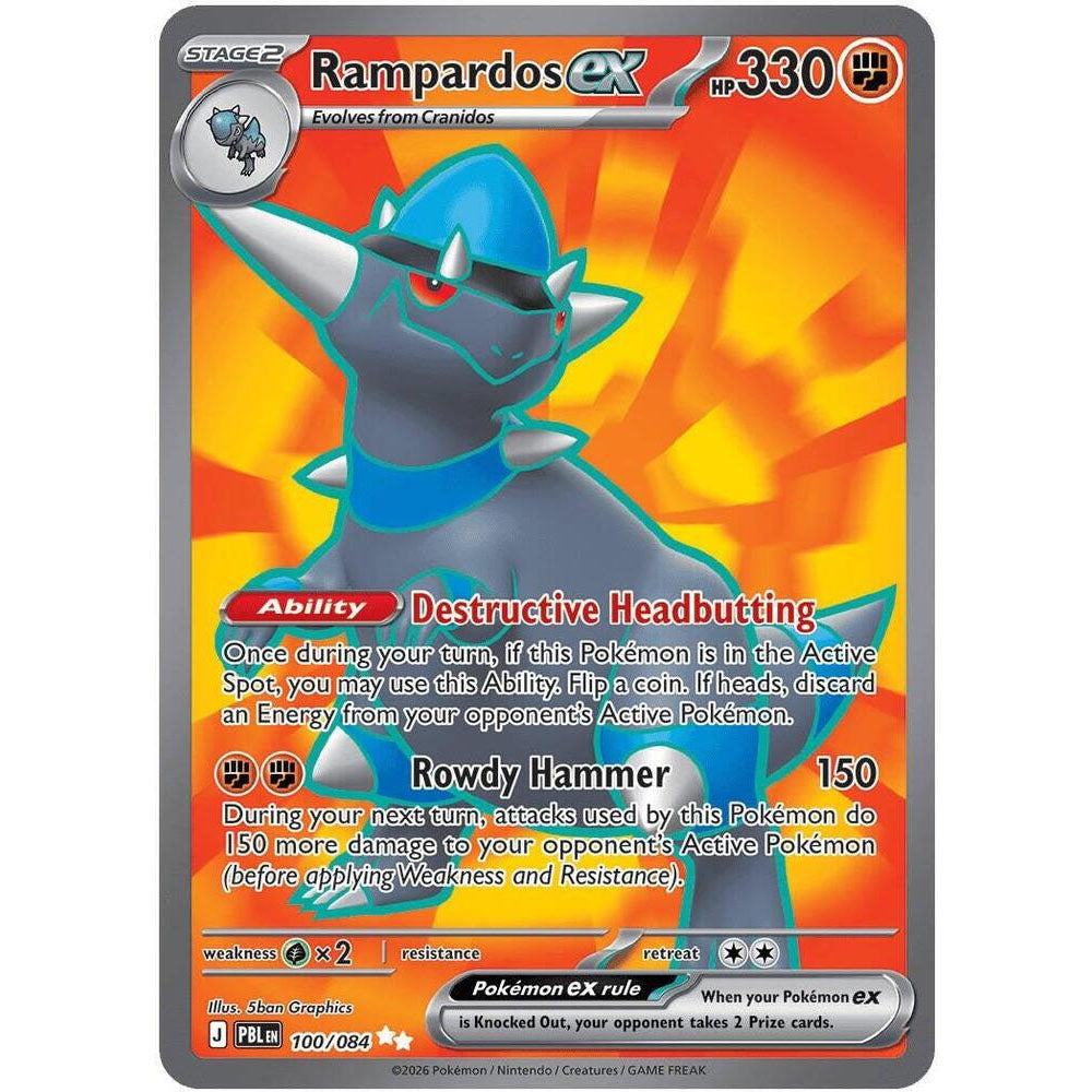 PKM [ME05-PBL-100 UR] Rampardos ex