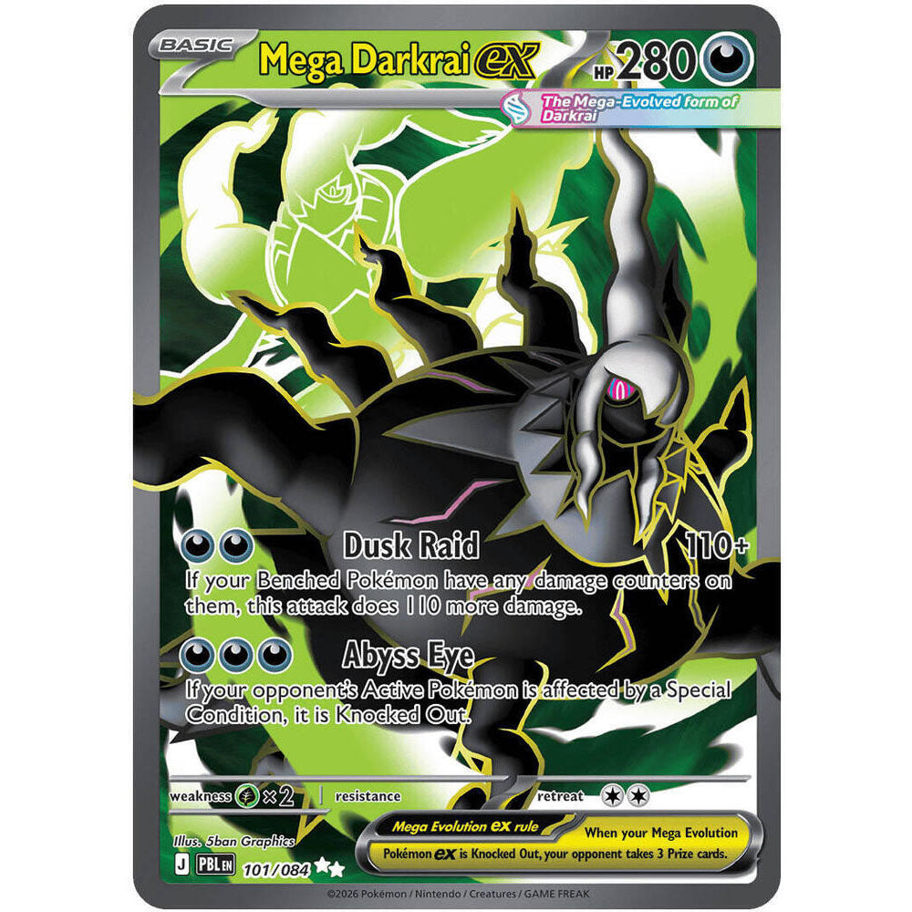 PKM [ME05-PBL-101 UR] Mega Darkrai ex