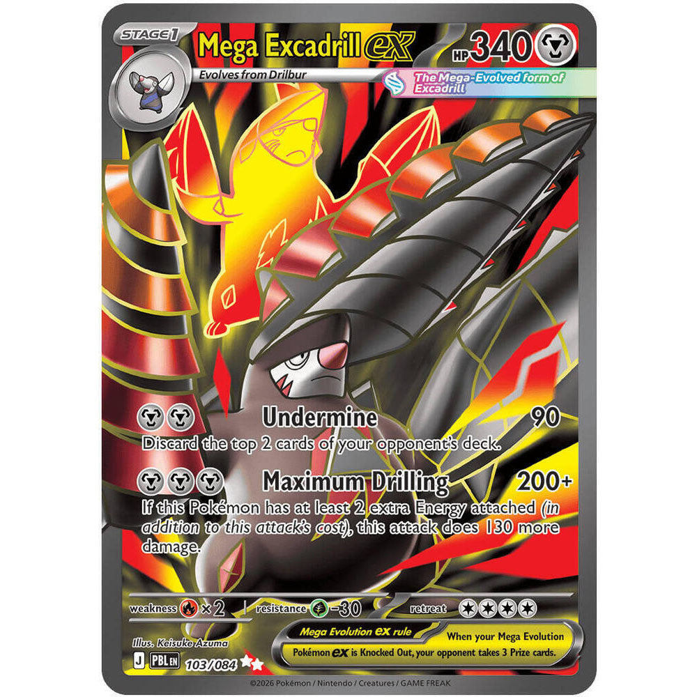 PKM [ME05-PBL-103 UR] Mega Excadrill ex