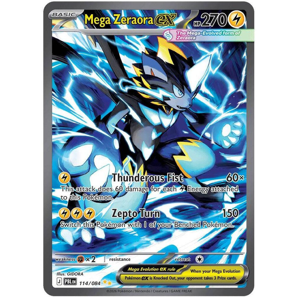 PKM [ME05-PBL-114 SIR] Mega Zeraora ex