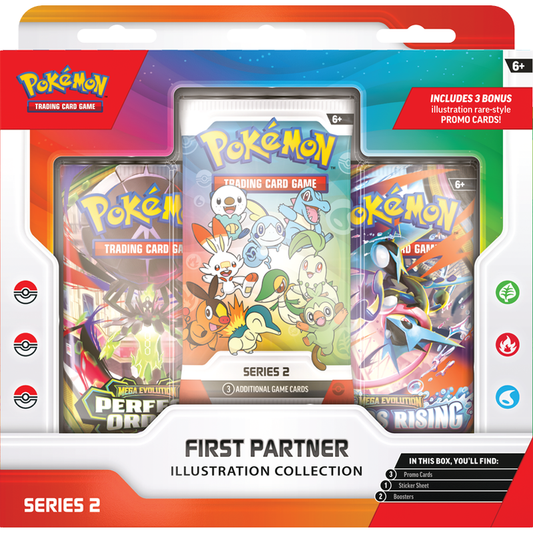 Pokemon TCG [ME] First Partner Illustration Collection Series 2