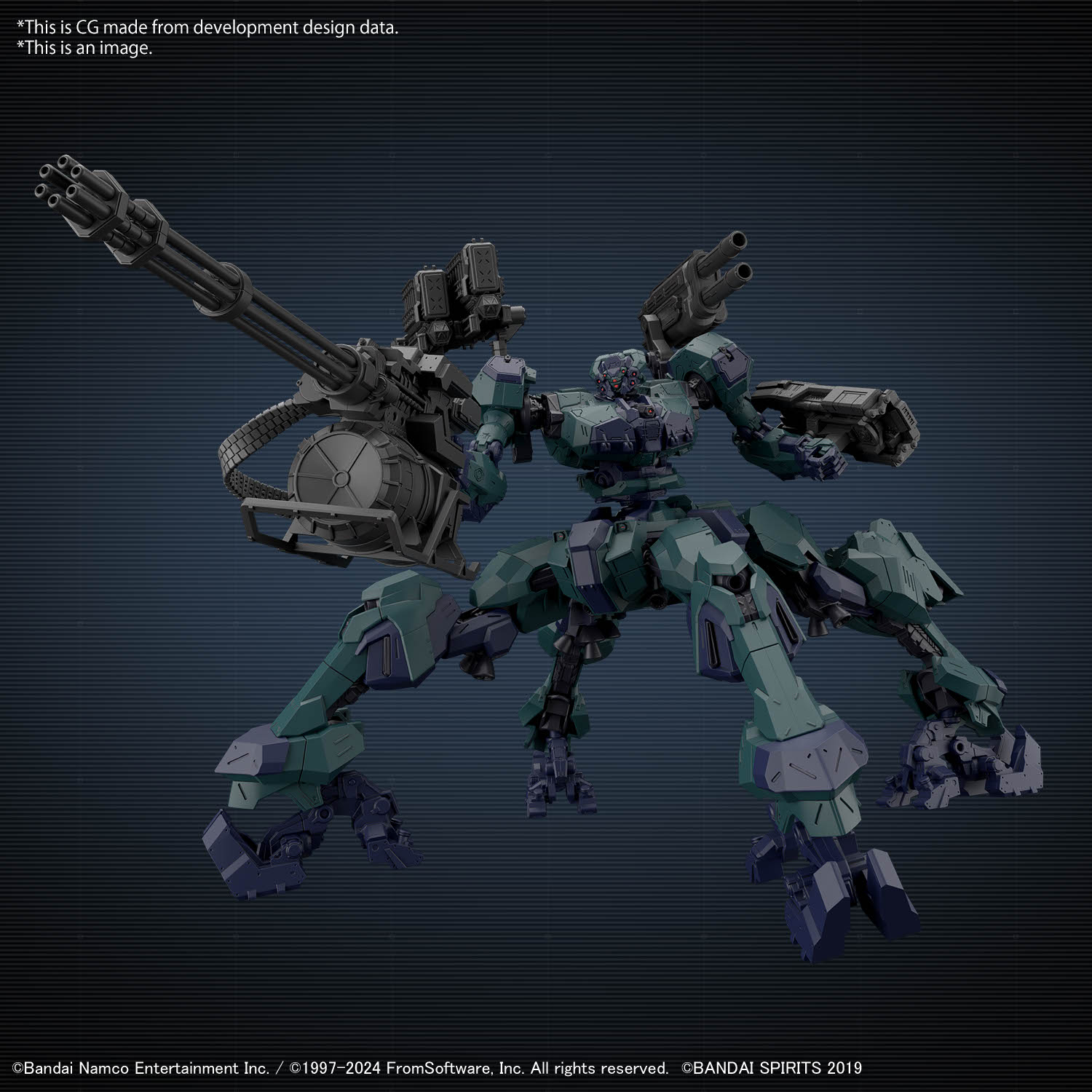 30MM #03 Armored Core VI Fires of Rubicon Balam Industries BD-011 Melander Liger Tail