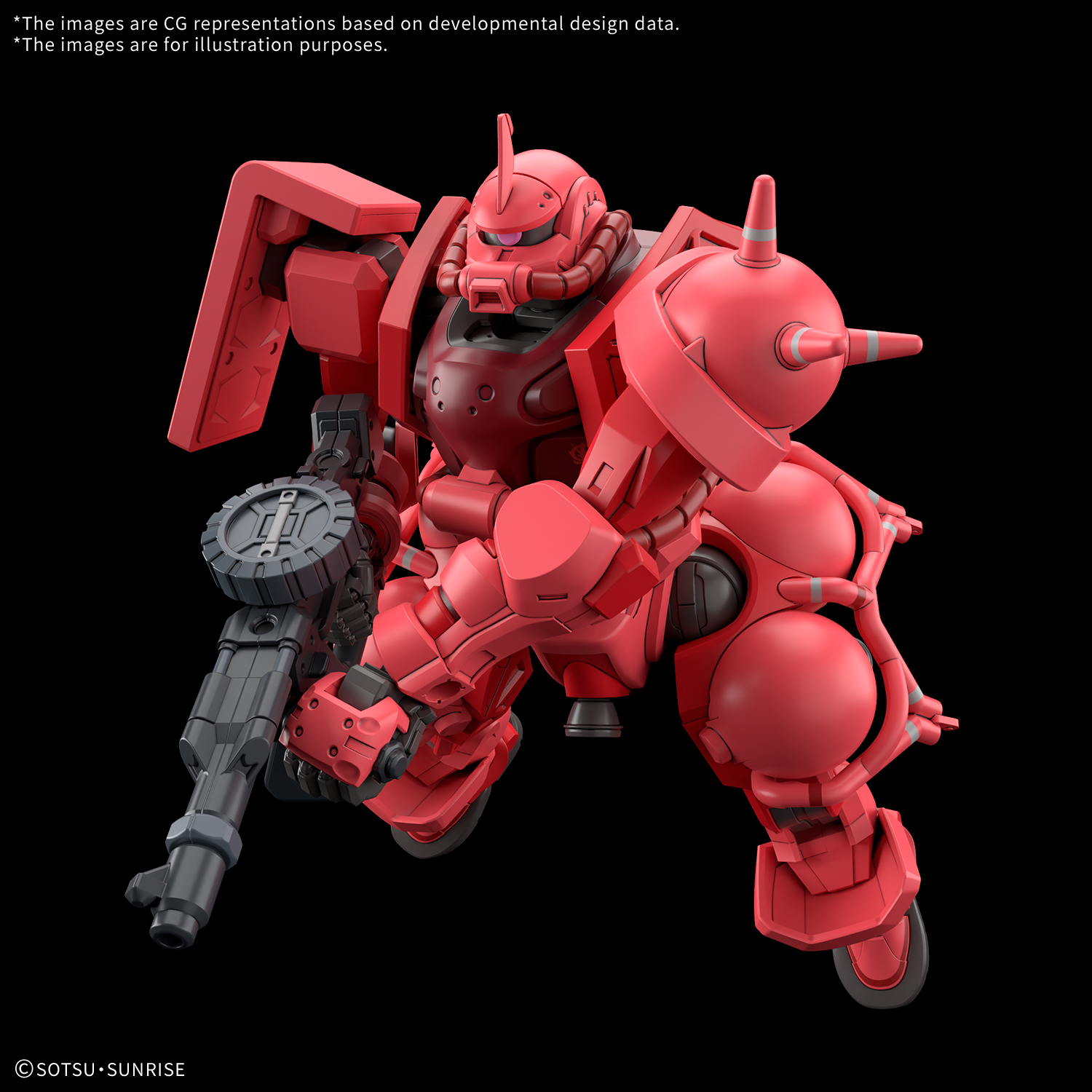 GQUX HG #11 Char's Zaku (GQ)